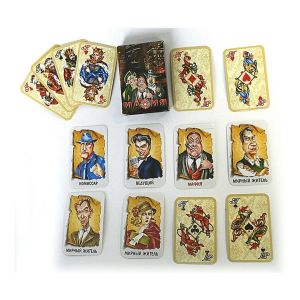 Игра «Мафия» 17 карт+ классич.колода карт(36 шт.) арт.7093 /94