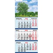 Календарь трехсекц. 2025 295*730 КТ-25-153 Природа. Берёзка