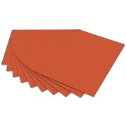 Бумага цветная 50*70см 300гр/м2 FOLIA оранжевый 6140